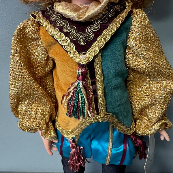 Robin Woods Amuse the Jester Camelot Castle Collection 13" Doll
