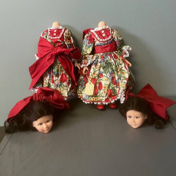 Robin Woods Julia The Invisible Playmate Set of Two 13" Vinyl Dolls