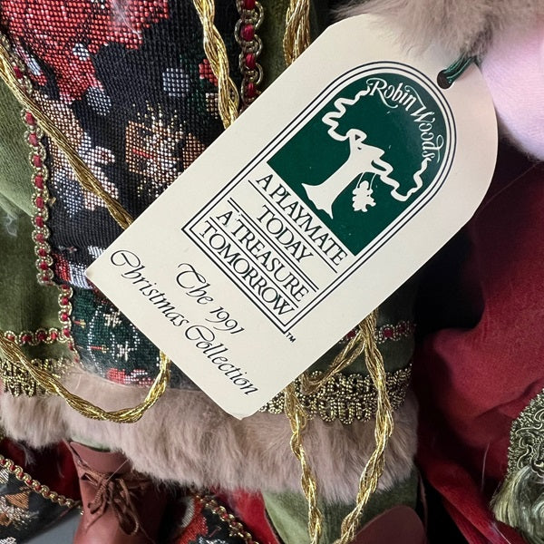 Robin Woods Saint Nicholas 18 inch The 1991 Christmas Collection Doll 