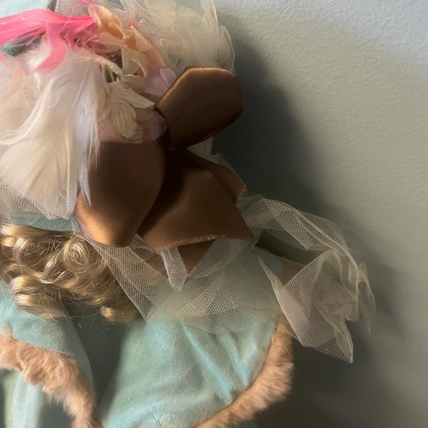 Vintage Robin Woods 14" Blonde Doll - Blue Tiered Gown with Buffums Provenance