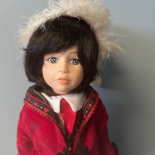 Robin Woods William Noel 15" Vintage Christmas Collectible Doll