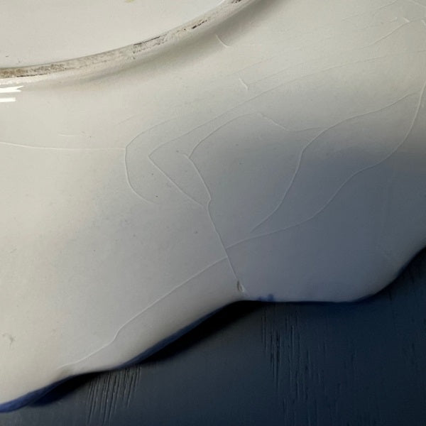 Seymour Mann Blue Flower Salad Dessert Plate 7.5in 1993