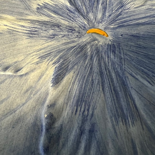 Seymour Mann Blue Flower Salad Dessert Plate 7.5in 1993