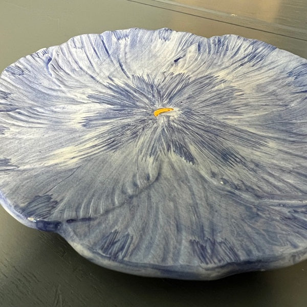 Seymour Mann Blue Flower Salad Dessert Plate 7.5in 1993