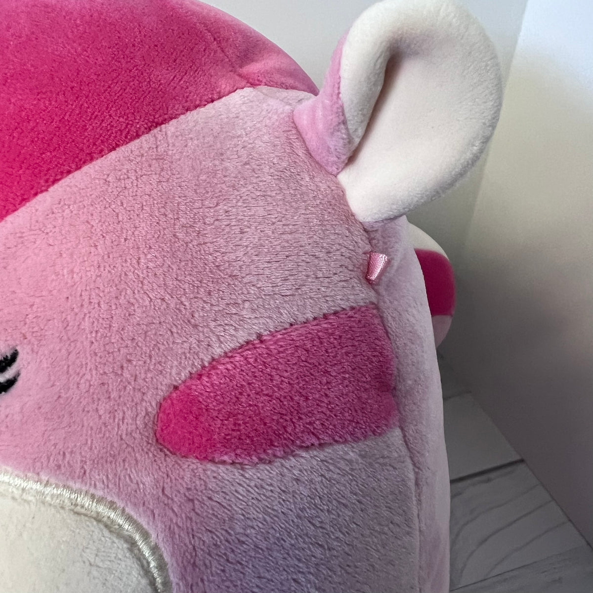 Squishmallows Dianalee the Pink Chipmunk Plush 11" Kellytoy Jazwares Cottagecore Squad