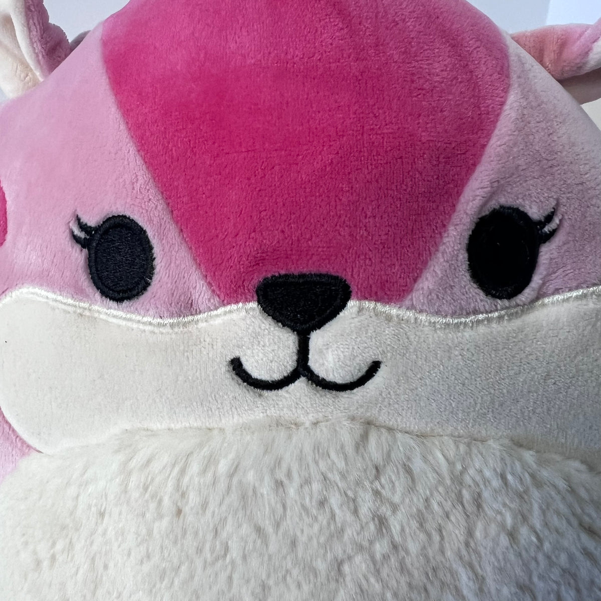 Squishmallows Dianalee the Pink Chipmunk Plush 11" Kellytoy Jazwares Cottagecore Squad