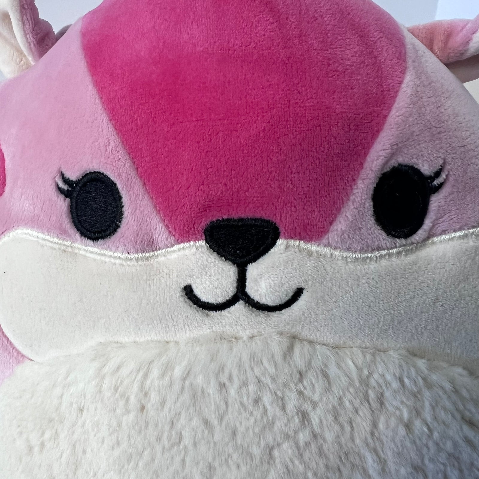 Squishmallows Dianalee the Pink Chipmunk Plush 11" Kellytoy Jazwares Cottagecore Squad