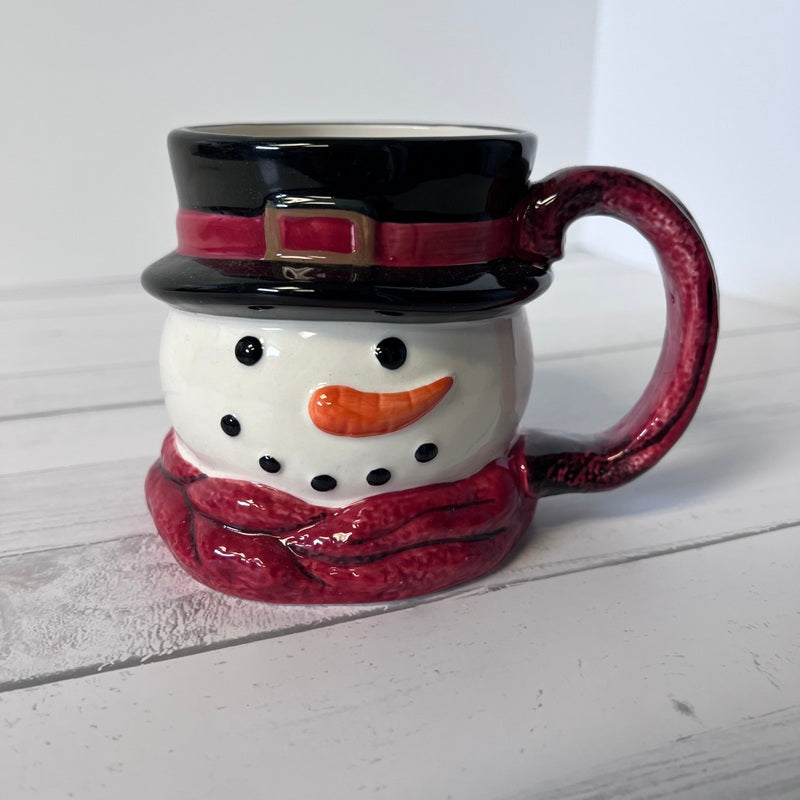 St. Nicholas Square Snowman Mug 2015 Yuletide Victorian