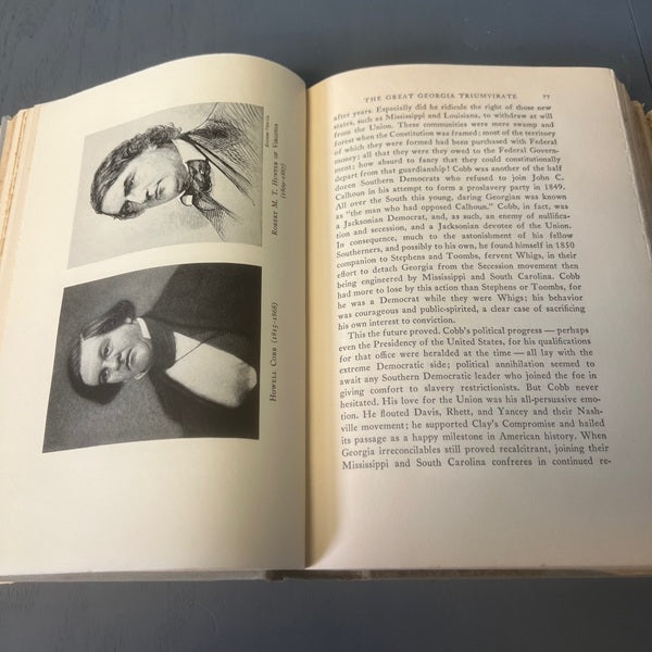 Authentic 1939 Statesmen of the Lost Cause: Jefferson Davis and His Cabinet