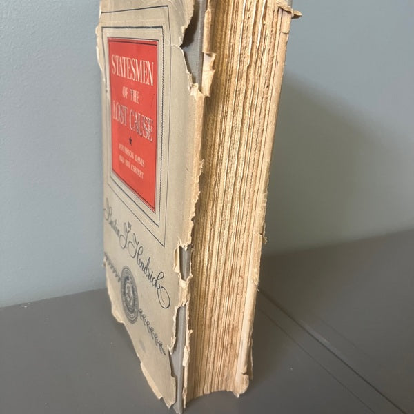 Authentic 1939 Statesmen of the Lost Cause: Jefferson Davis and His Cabinet