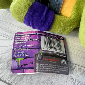TMNT Donatello Plush 8 Inch Mutant Mayhem Mattel 2023