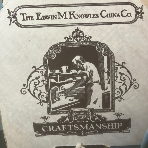 The Cedar Waxing Collectible Plate Kevin Daniel 1987