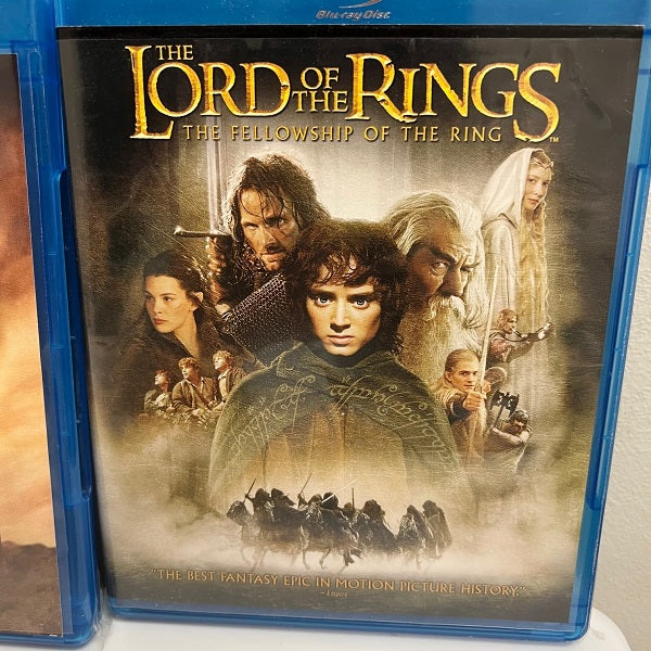 The Lord of Rings DVD Lot of 3 Home Movies
