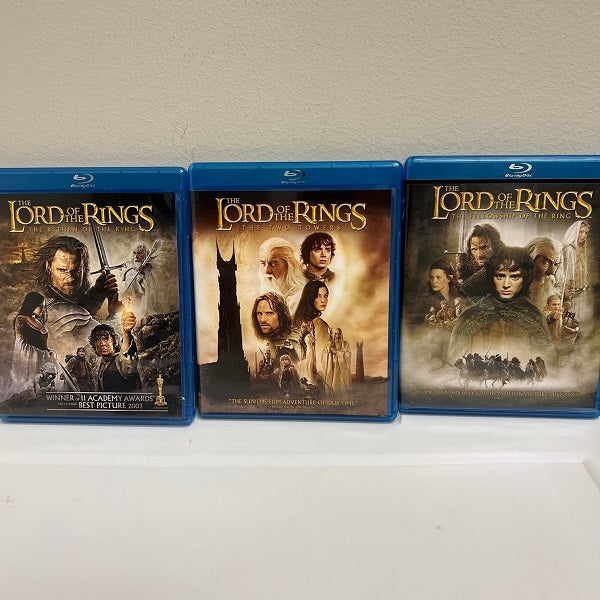 The Lord of Rings DVD Lot of 3 Home Movies