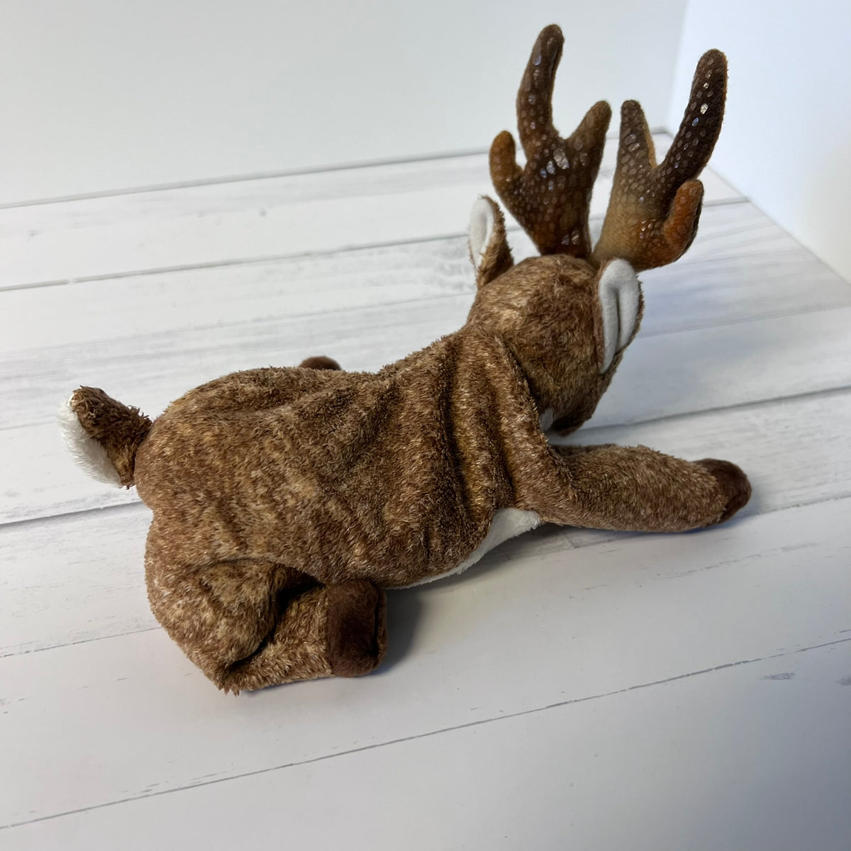 Ty Beanie Baby Roxie the Reindeer Plush 2000 Retired Black Nose Variant