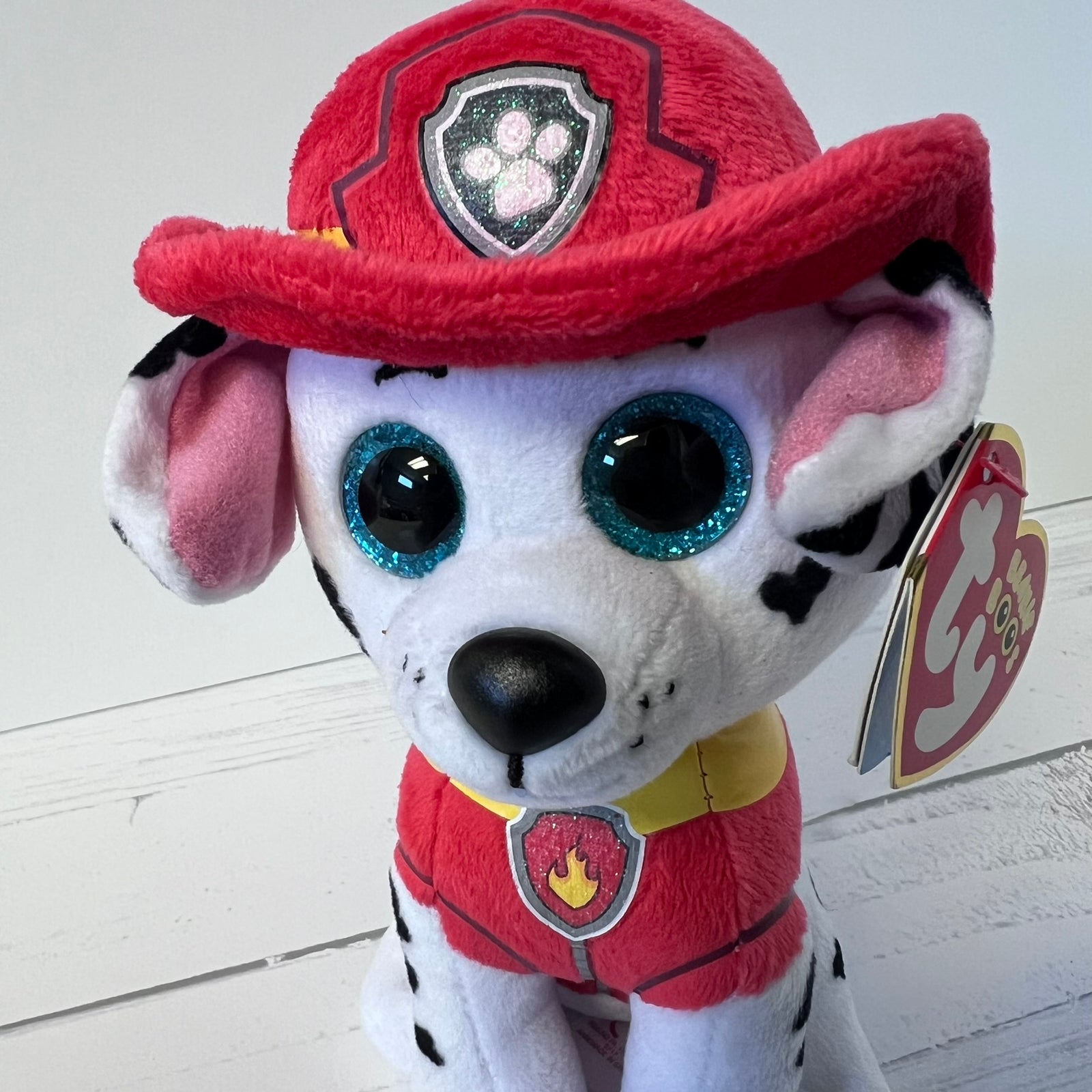 Ty Beanie Boo's Marshal Paw Patrol Plush With Tags