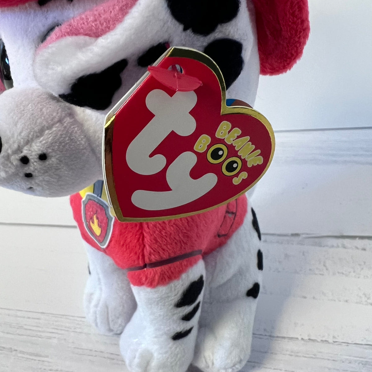 Ty Beanie Boo's Marshal Paw Patrol Plush With Tags