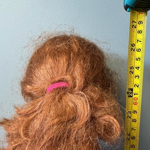 Uneeda Doll Hard Plastic Wispy Walkers Doll Vintage 26 inch Red Hair Doll 