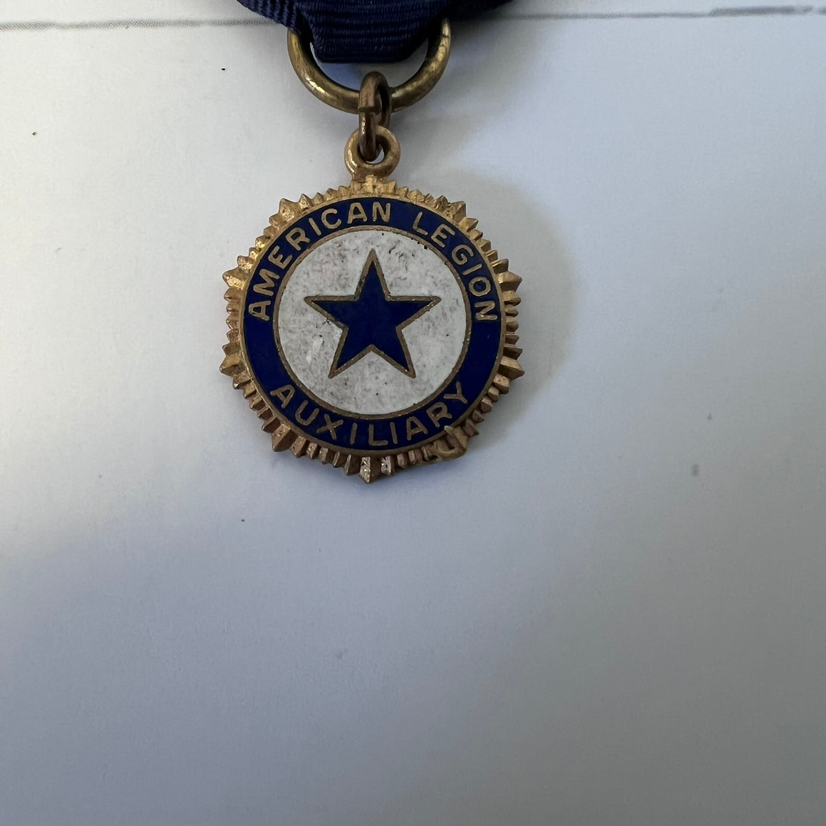 Vintage 1938 1939 American Legion Auxiliary Past President Medal LGB Balfour