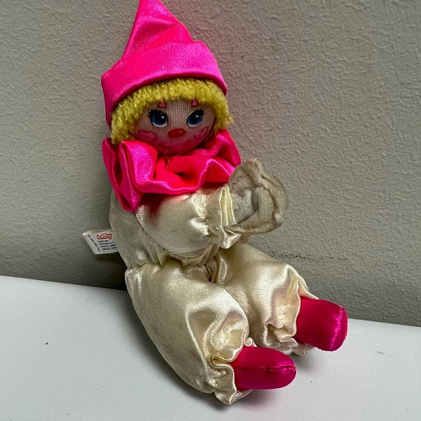 Vintage 1984 Amtoy Clip On Circus Clown