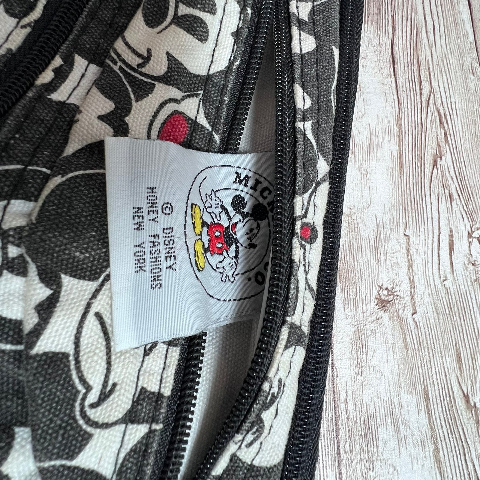 Vintage 90s Disney Mickey & Co Fanny Pack & NWT Mickey Mouse Plush Toy Lot