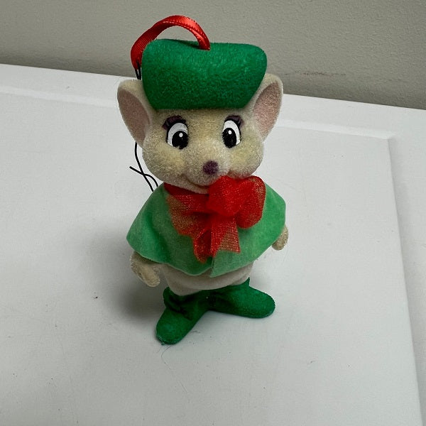 Vintage Disney Rescuers Down Under Bianca Christmas Ornament 3.5