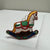 Vintage Fabric Stuffed Rocking Horse Ornament