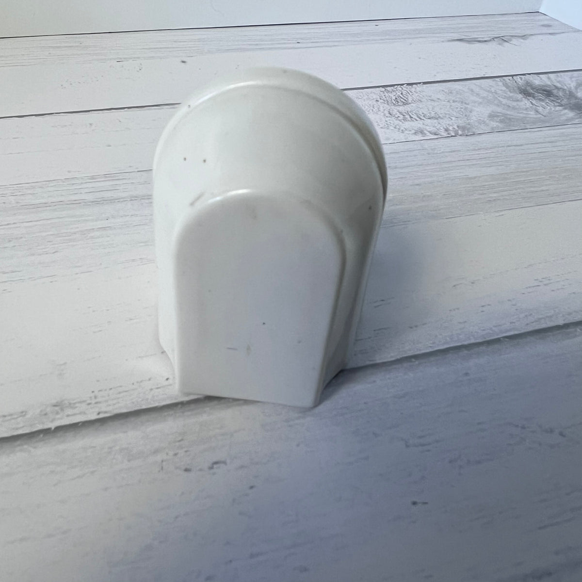 Vintage Little Tikes Grand Mansion Dollhouse Toilet White Blue Bathroom Furniture