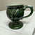 Vintage McCoy Pottery Footed Mug Tiara Green Eagle Mug