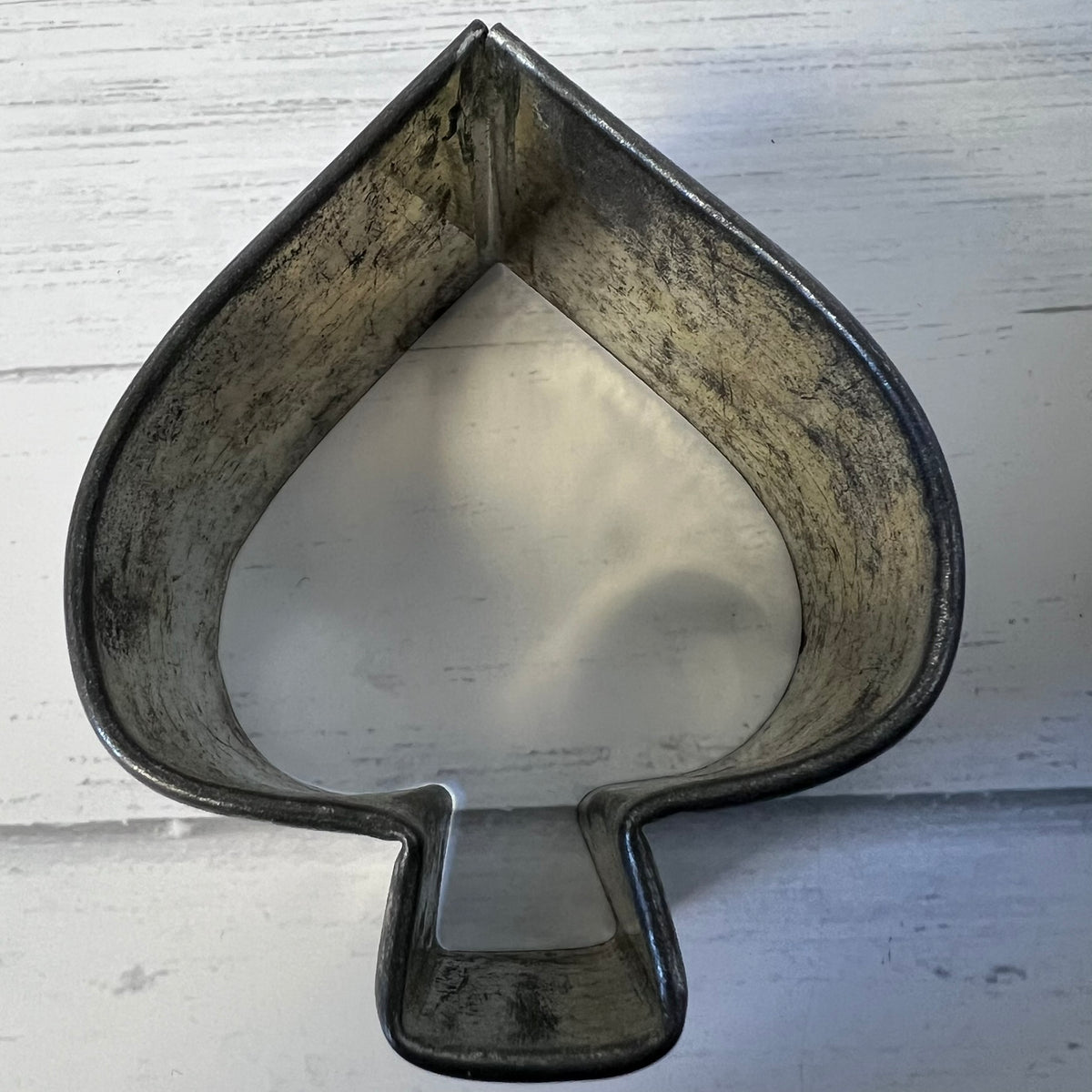 Vintage Playing Card Suit Cookie Cutters Set of 4 Heart Diamond Club Spade Tin