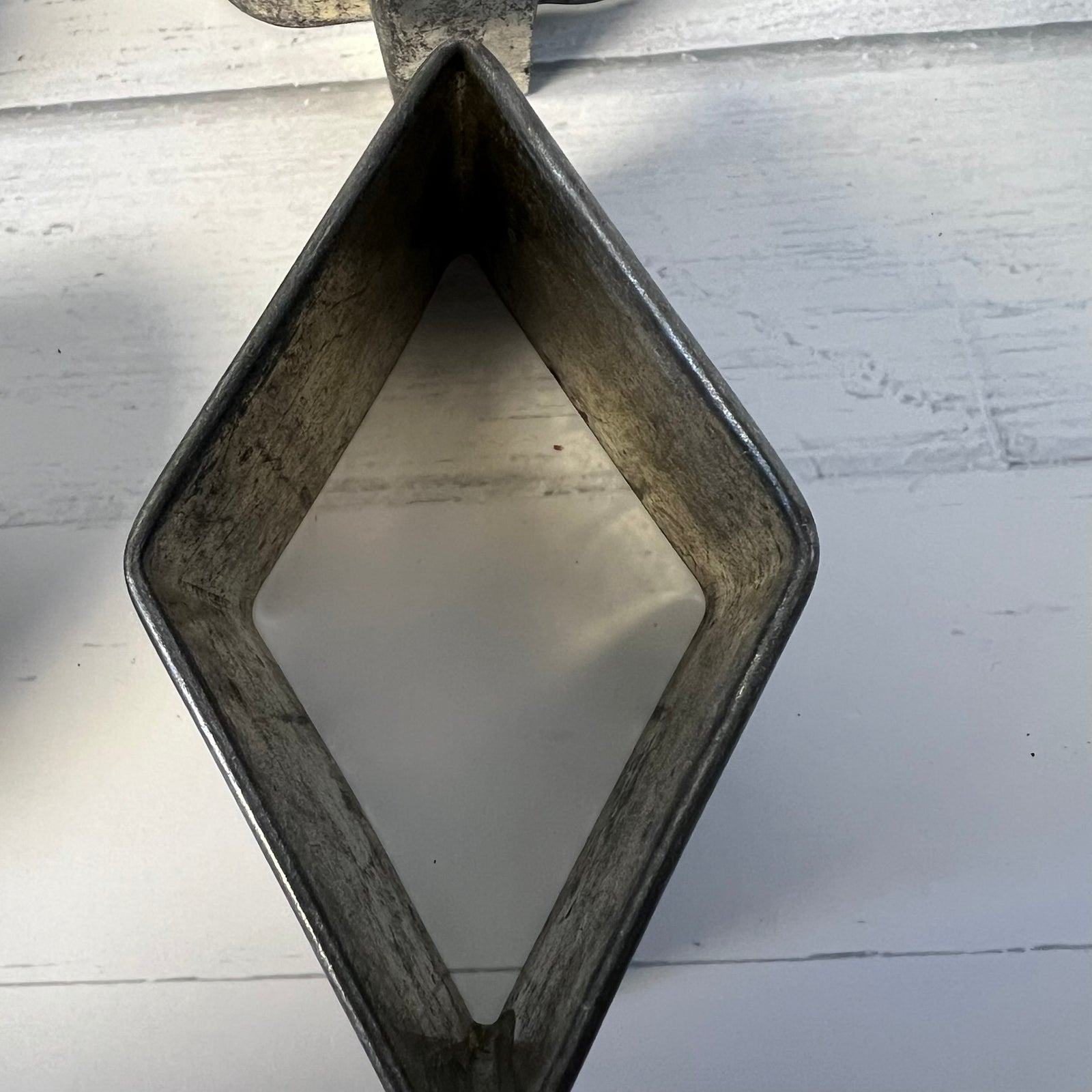 Vintage Playing Card Suit Cookie Cutters Set of 4 Heart Diamond Club Spade Tin