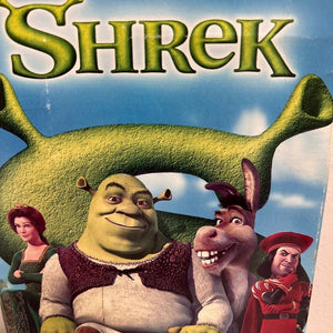 Vintage Shrek VHS Video Tape Mike Myers Dream Works