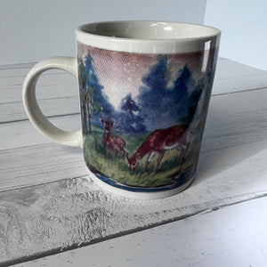 deer coffee mug