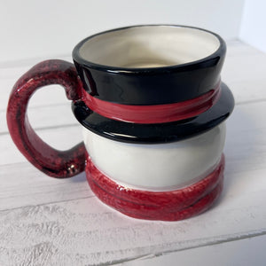 St. Nicholas Square Snowman Mug 2015 Yuletide Victorian