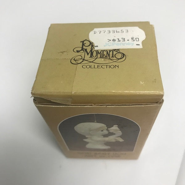 1988 Precious Moments God Sent You Just In Time Ornament