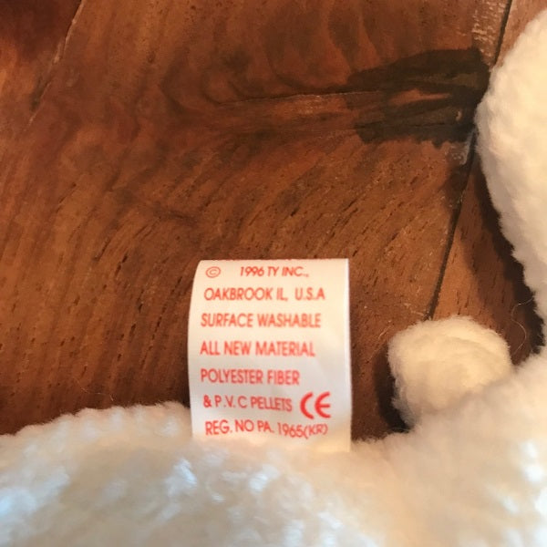 1996 Beanie Baby Fleece the Lamb