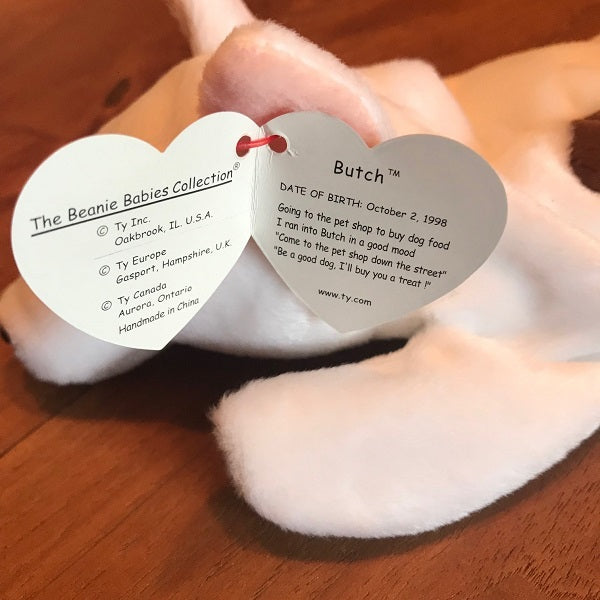 1998 Butch the Dog Beanie Baby