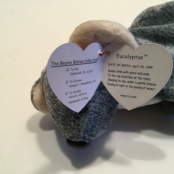 TY Beanie Baby Eucalyptus Koala Bear 1999
