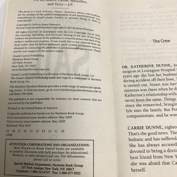 Sail Paperback Book By James Patterson And Howard Roughan