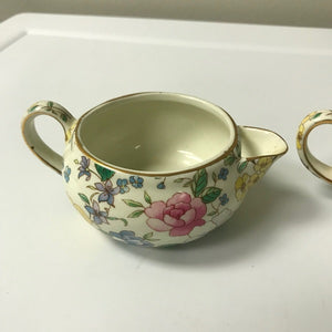 A Special Place China Creamer Set Floral Pattern 