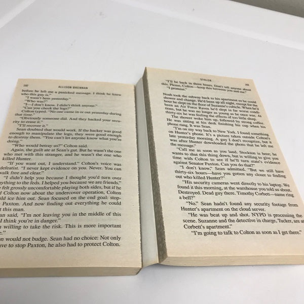 Allison Brennan Stolen Paperback Novel