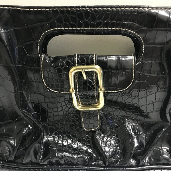 Black/gold Dorothy Perkins clutch bag | Vinted