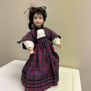 Ashton Drake Jo Porcelain Doll Little Women Series by Artist Wendy Lawton 15in