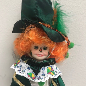 At the Mardi Gras Fantasy Clown by Robin Woods March Clown Doll 1986