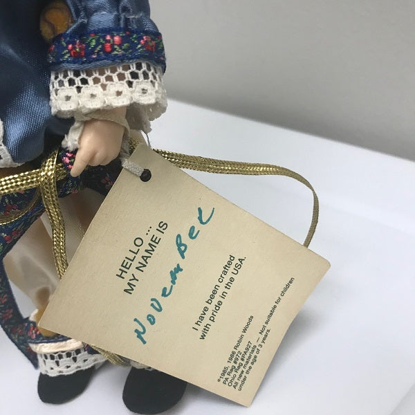 At the Mardi Gras Fantasy Clown by Robin Woods November Clown 1986 8in