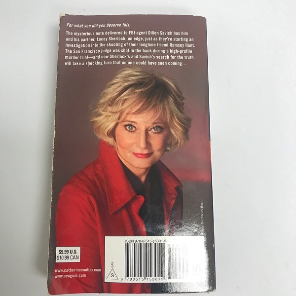 Back Fire An FBI Thriller Catherine Coulter Paperback Book