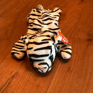 Blizzard the tiger beanie baby