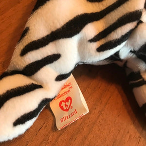 Blizzard the white tiger Ty beanie baby