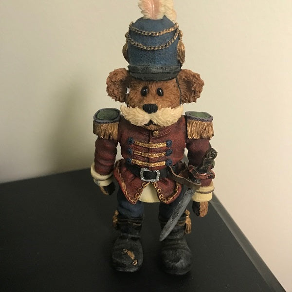 Boyds Bears Toy Soldier Christmas Decor Resin Soldier Figure Limted Edition