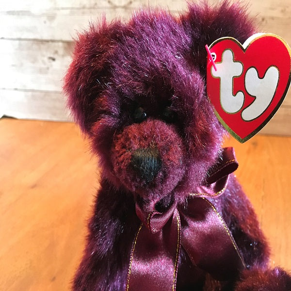 Burgundy Bearn 1993 Beanie Baby